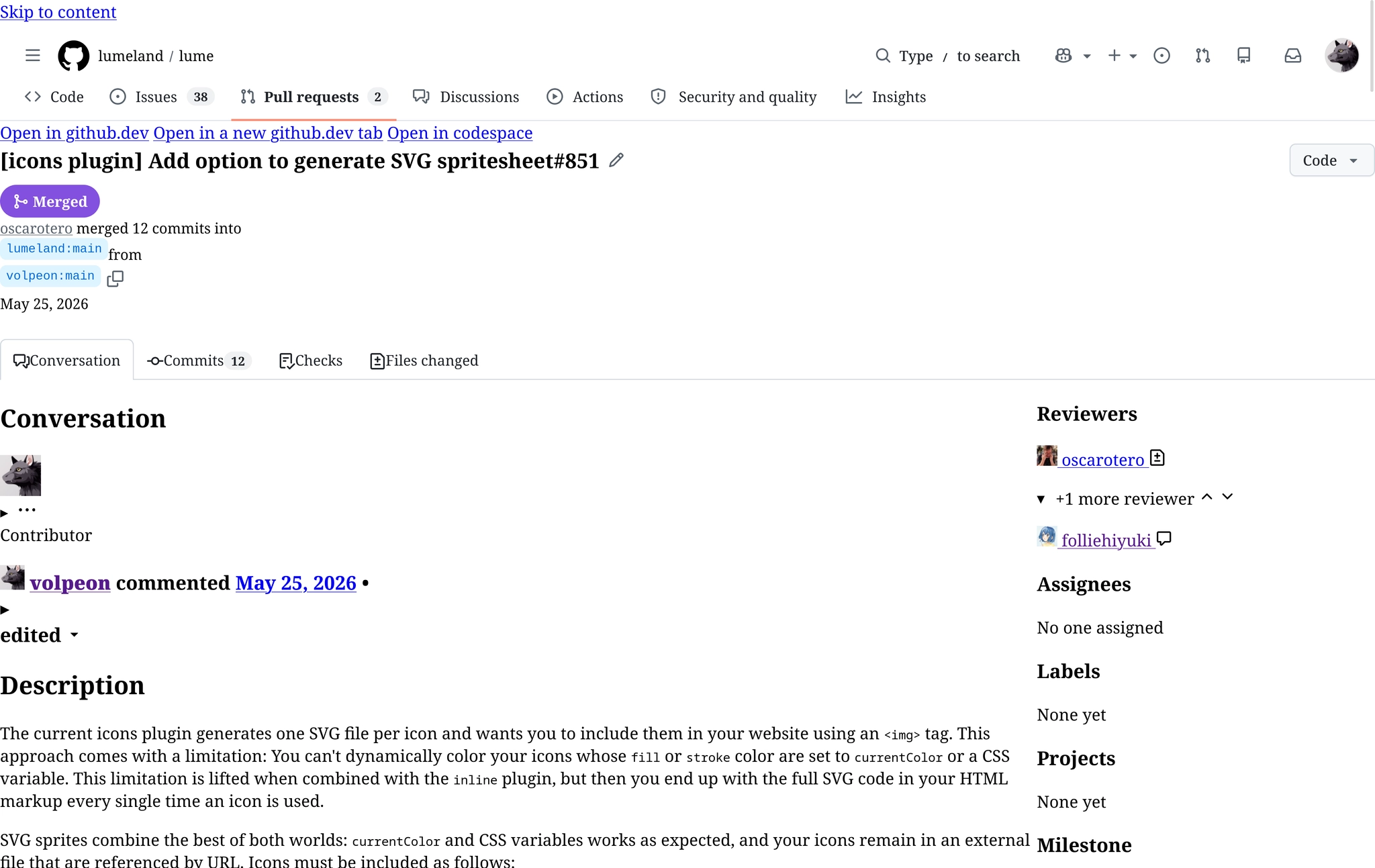 GitHub with mostly broken CSS