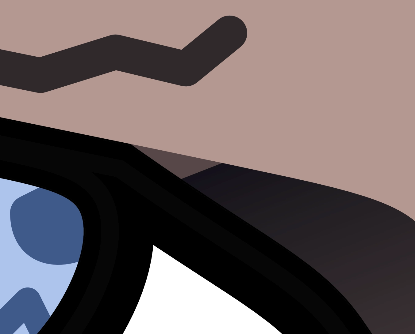 Now very zoomed in on a part where the shading is broken.