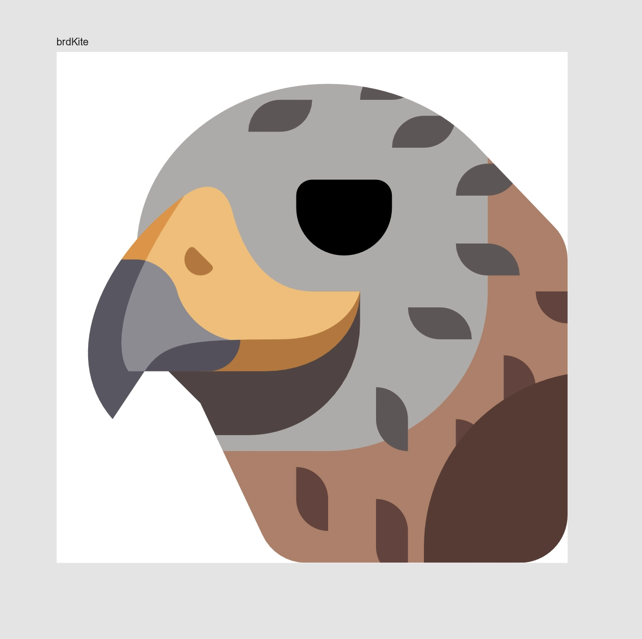 Emoji of a red kite.